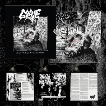 GRAVE Necropsy - The Complete Demo Recordings 1986-1991  3LP BLACK , PRE-ORDER [VINYL 12"]